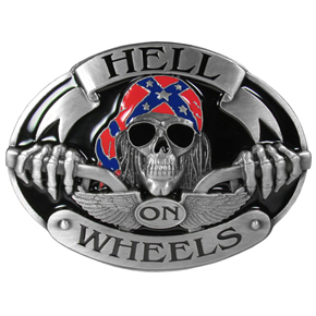 Biker Hell on Wheels XL buckle